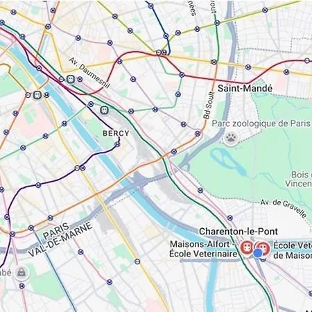 Avec 2 - Metro 8 Ecole Veterinaire Apartamento Maisons-Alfort